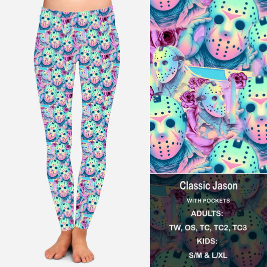 CLASSIC JASON - Leggings & Capris with Pockets Preorder Closes 7/31