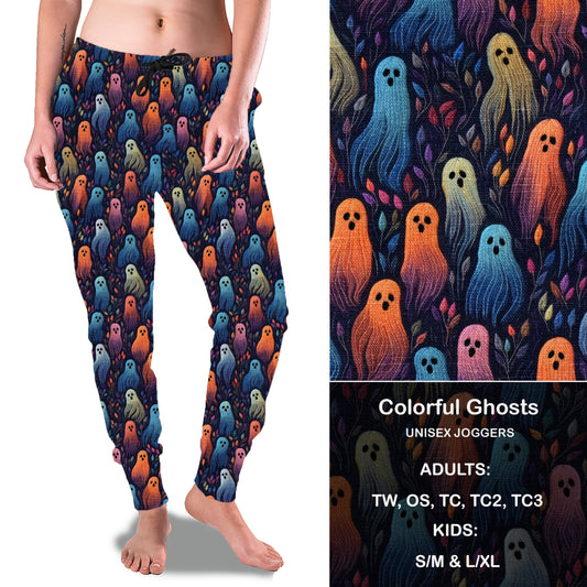 Colorful Ghosts Full Joggers Preorder Closes 7/31 eta September