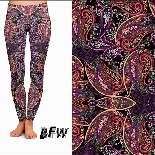 Dark Paisley Lounge Pants