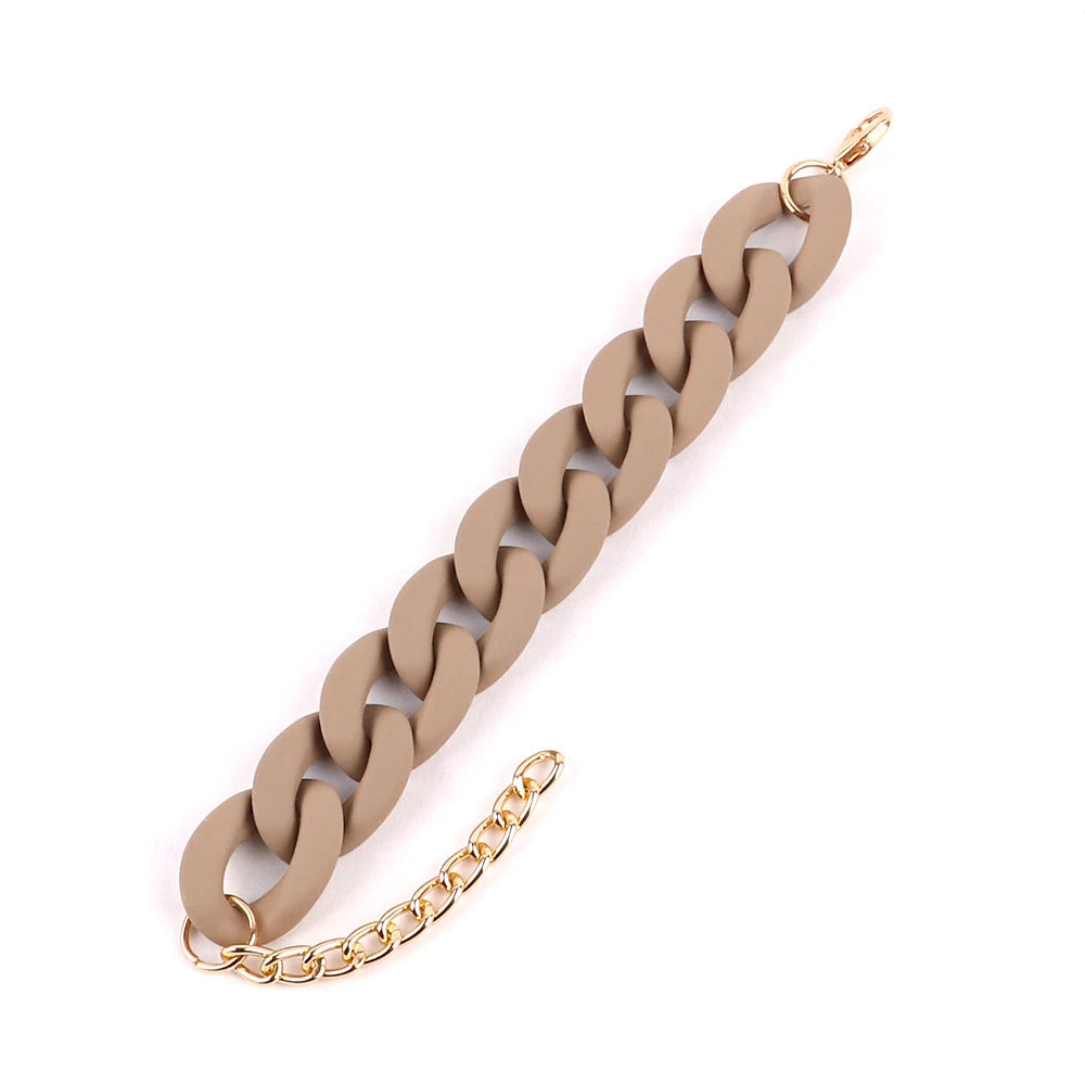 Chunky Acrylic Link Bracelet (13 Colors!)