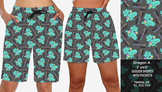 DRAGON A - Jogger Shorts Preorder Closes  7/28