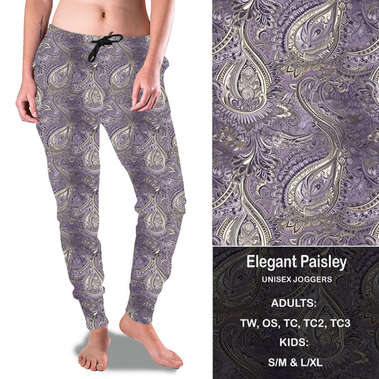 Elegant Paisley - Full & Capri Joggers Preorder Closes 2/23