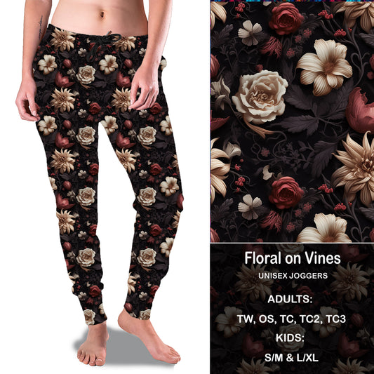 FLORAL ON VINES - Full & Capri Joggers Preorder Closes 7/31