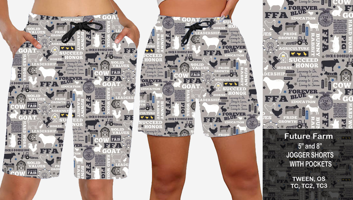 FUTURE FARM - Jogger Shorts Preorder Closes  7/28