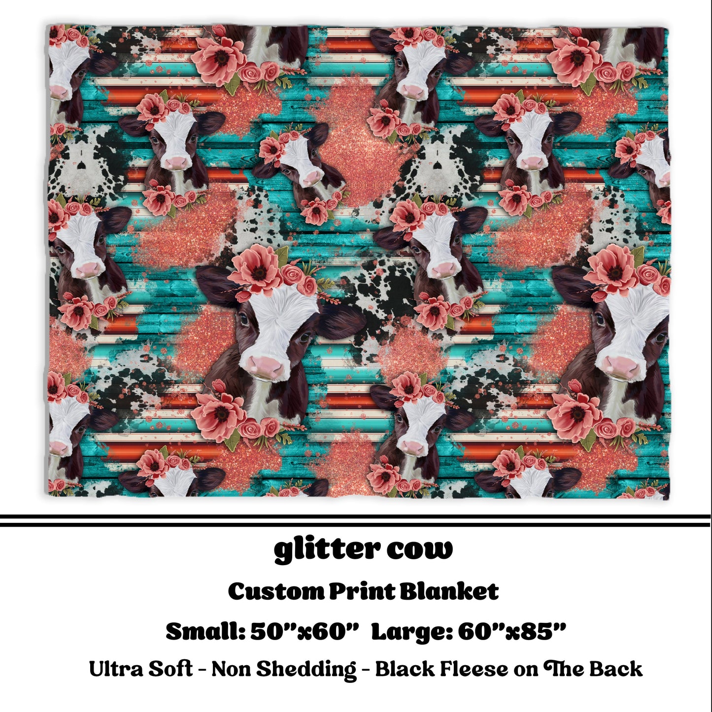 Glitter Cow