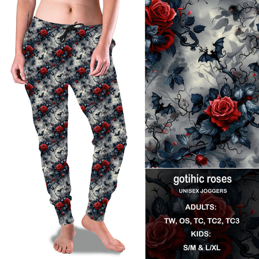 GOTHIC ROSES - Full & Capri Joggers Preorder Closes 7/31