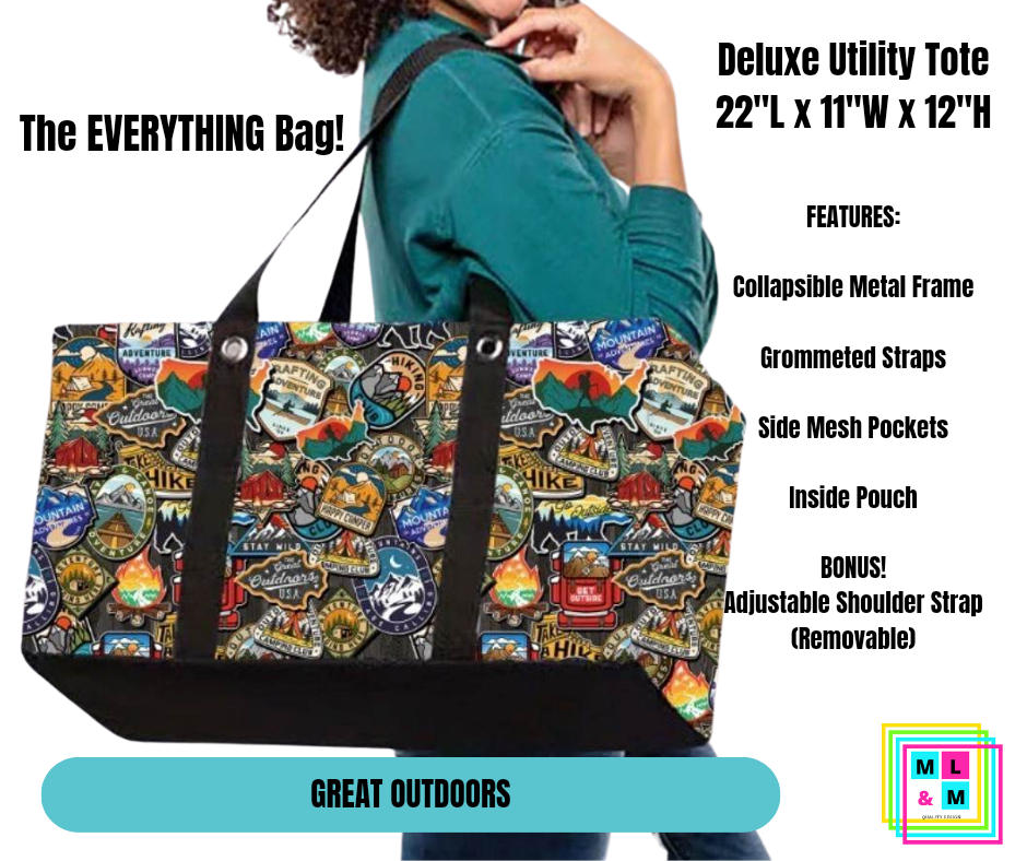 Great Outdoors Collapsible Tote