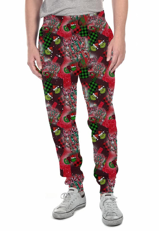 Grinch Plaid Lounge Pants