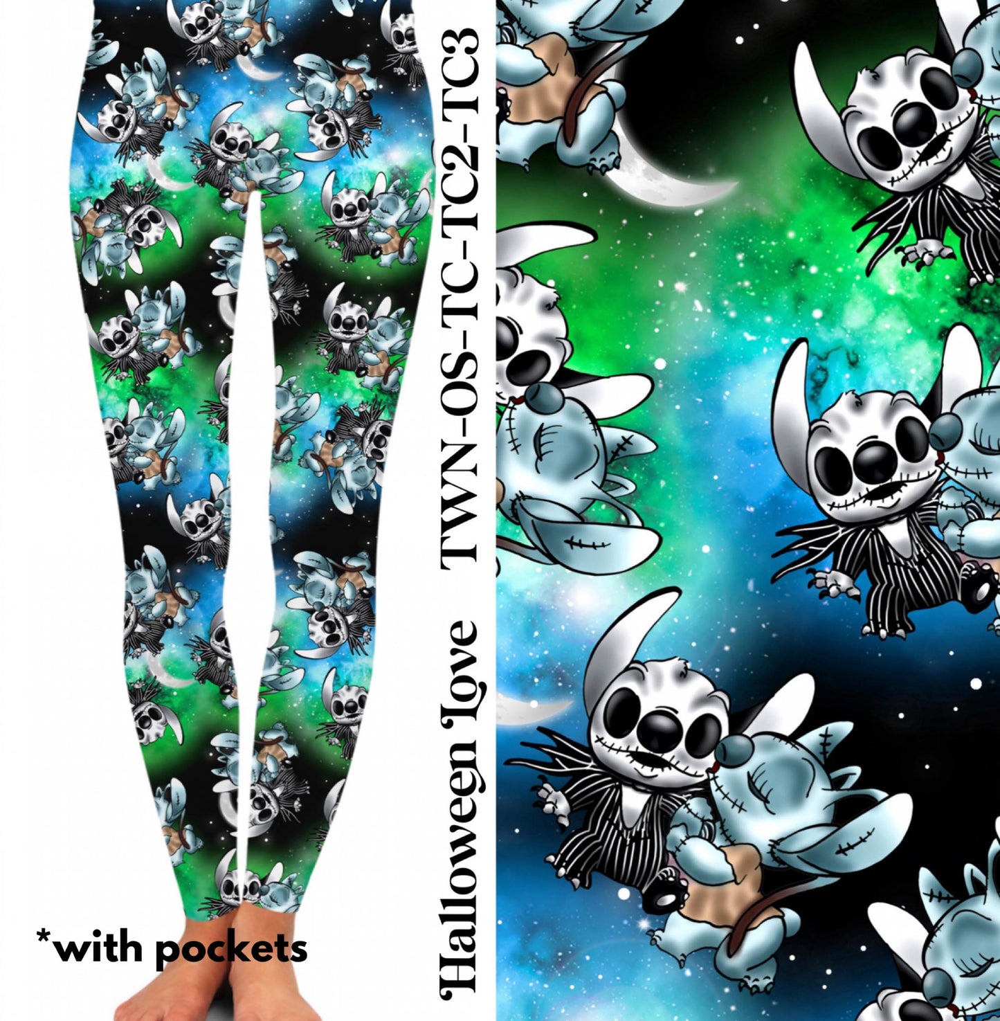 Halloween Love - Full Leggings with Pockets