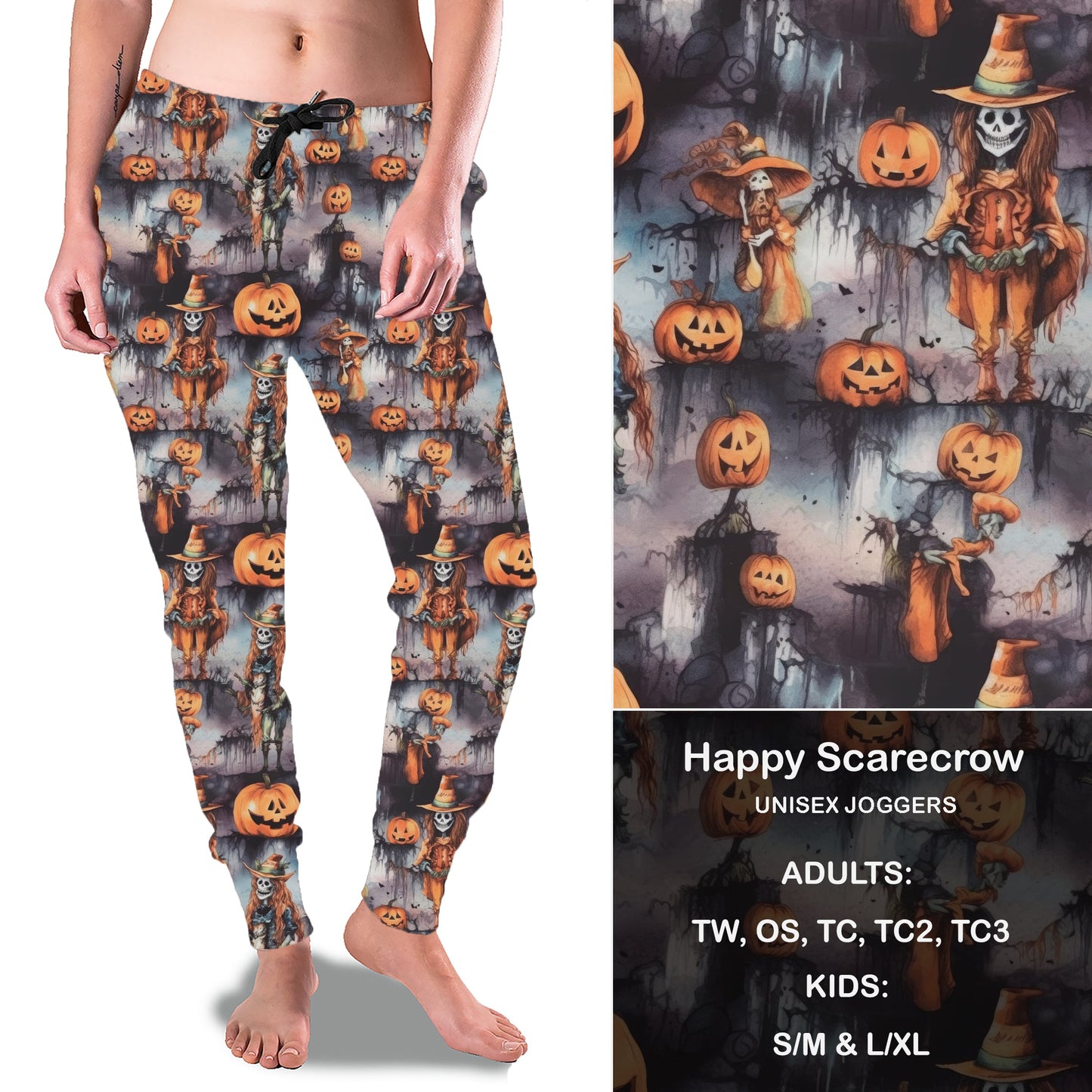 Happy Scarecrow Full Joggers Preorder Closes 7/31 eta September
