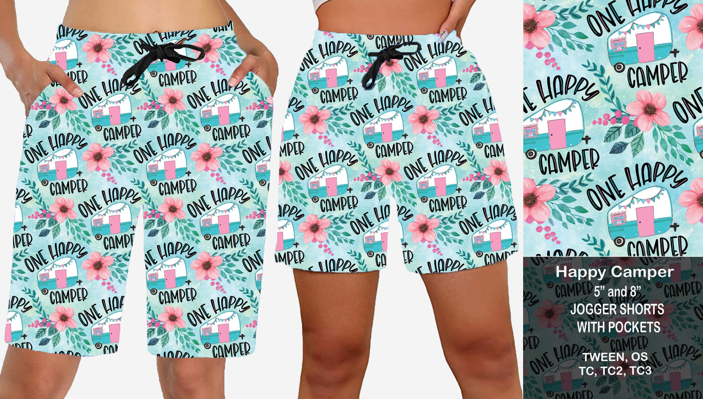 HAPPY CAMPER  - Jogger Shorts Preorder Closes  7/28