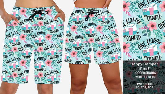HAPPY CAMPER  - Jogger Shorts Preorder Closes  7/28