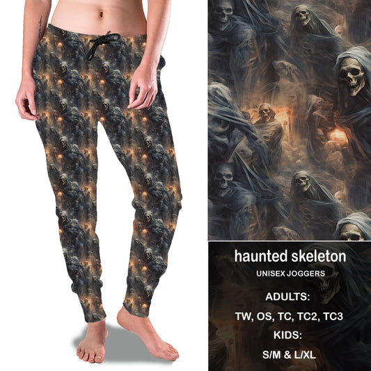 HAUNTED SKELETON - Full & Capri Joggers Preorder Closes 7/31