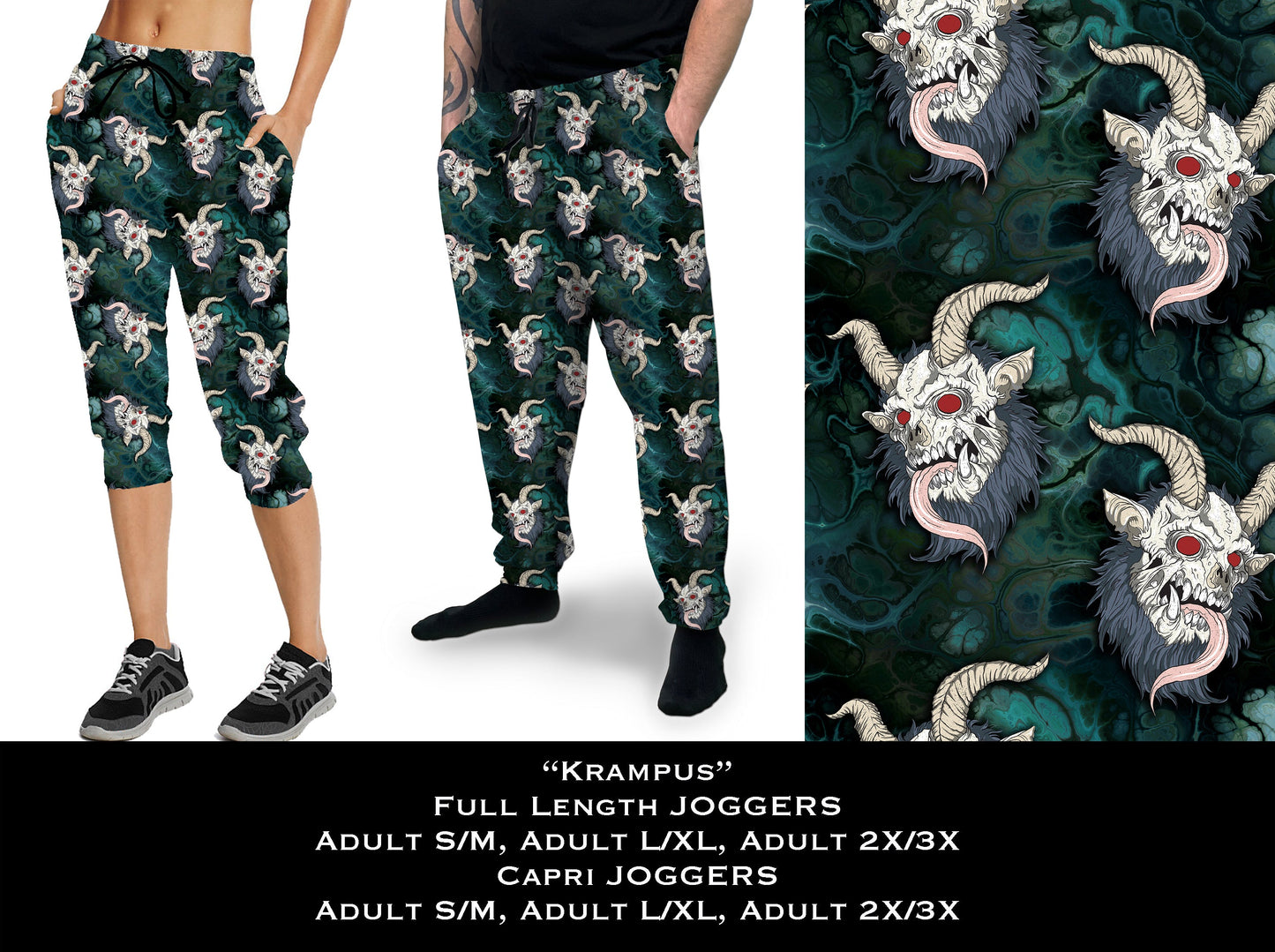 Krampus - Full & Capri Joggers