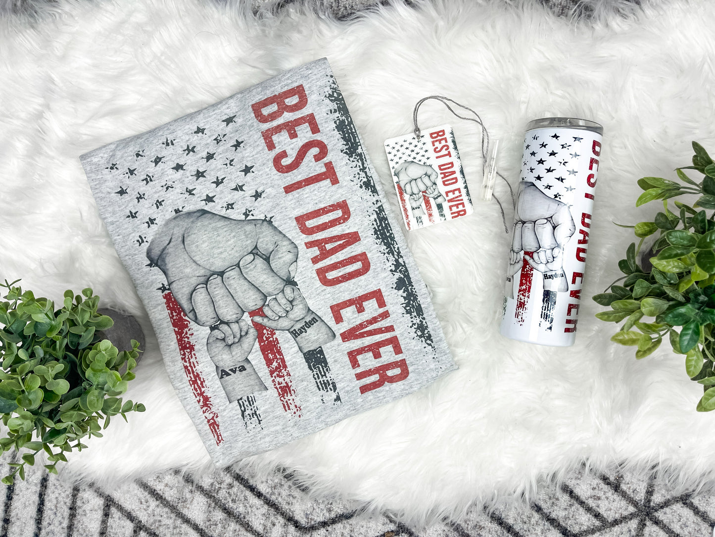 Best dad ever custom bundle