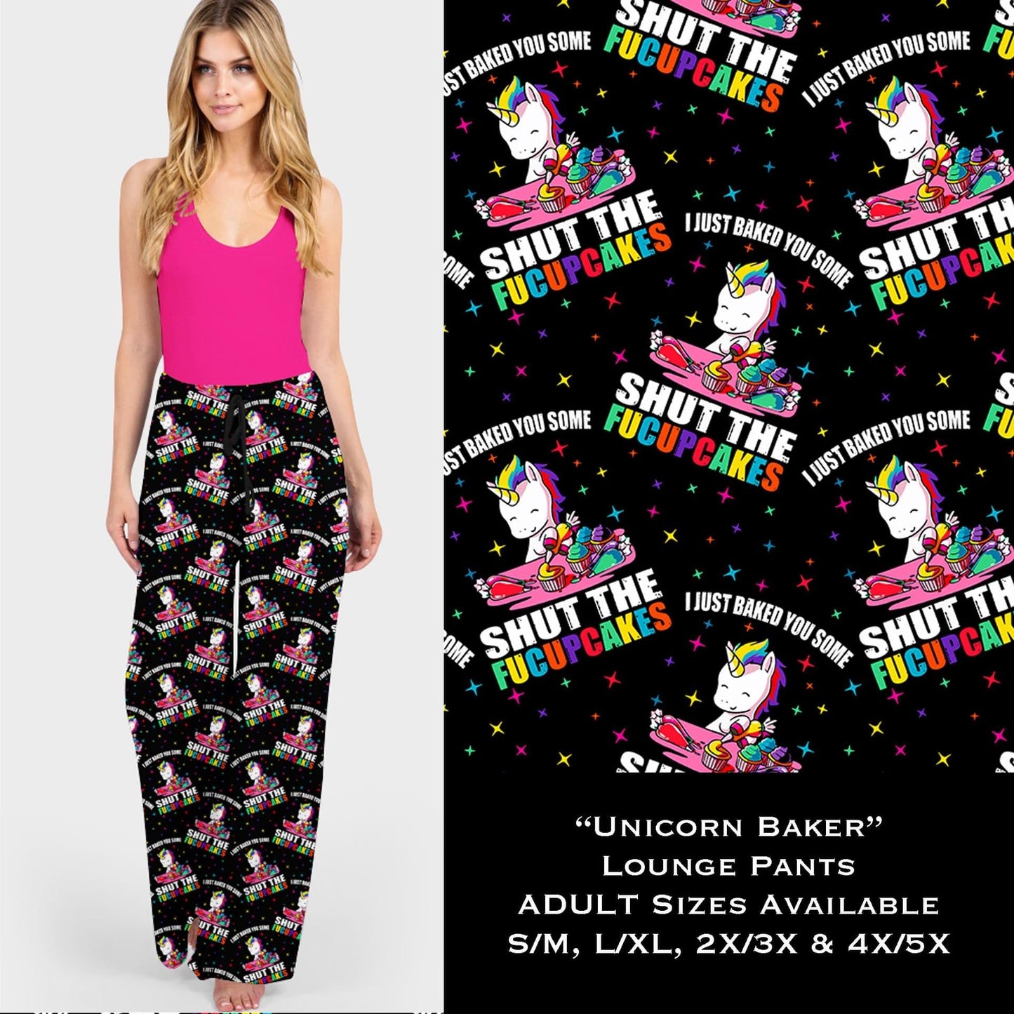 Unicorn Baker - Lounge Pants