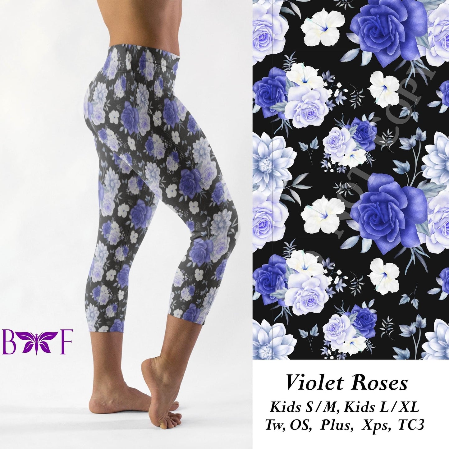 Violet Roses - Leggings & Joggers