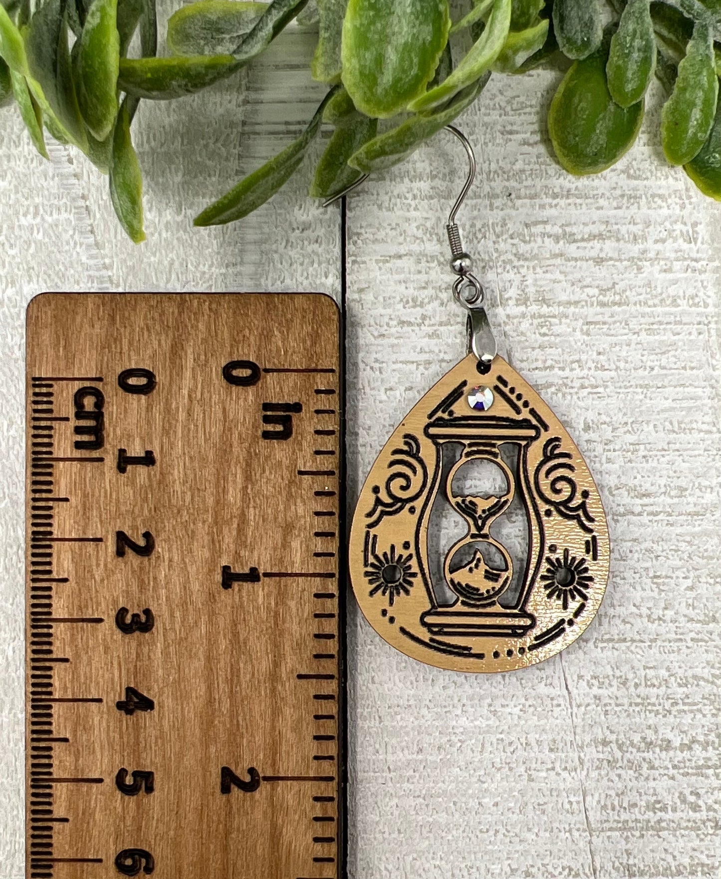 Hourglass - Handcrafted Earrings
