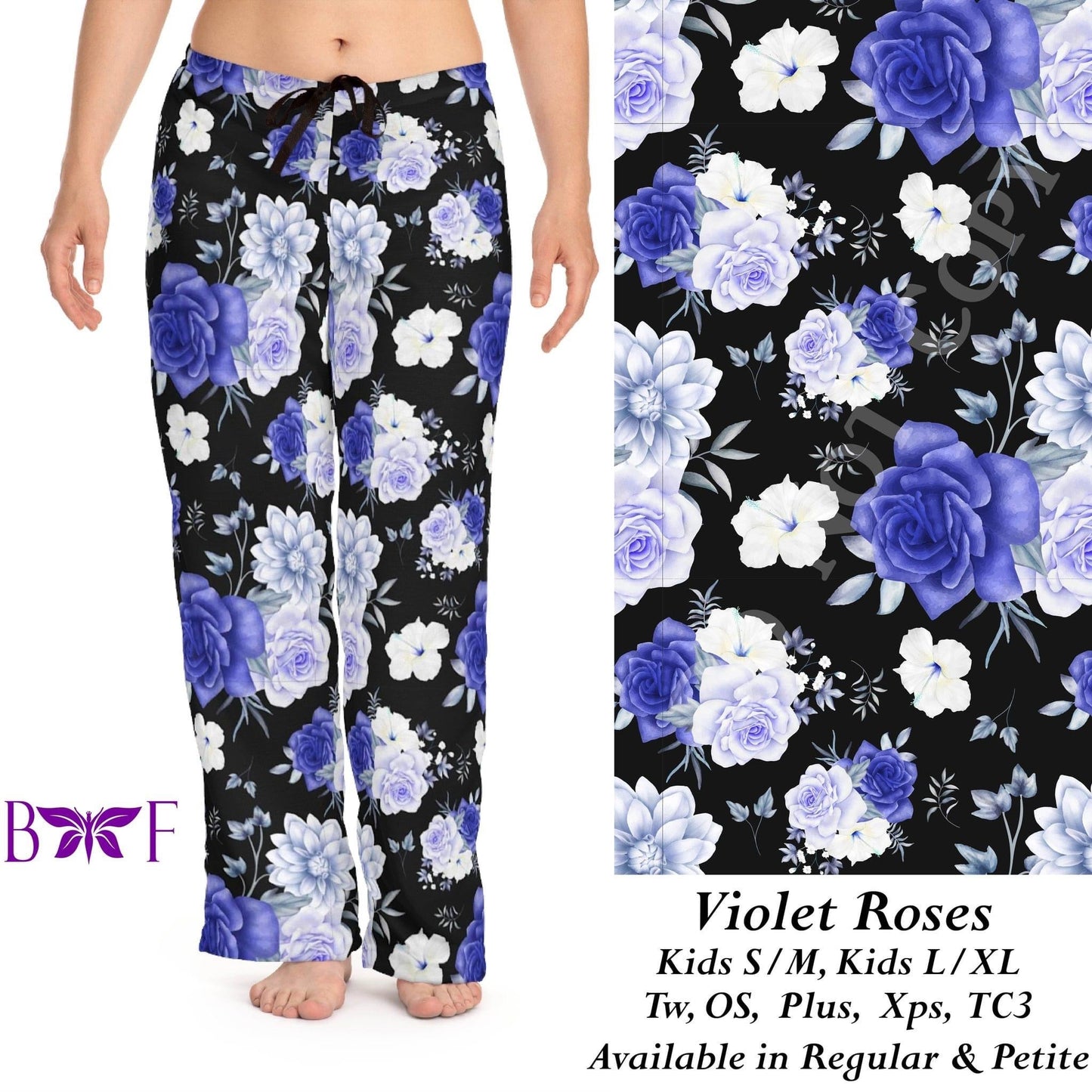 Violet Roses - Leggings & Joggers