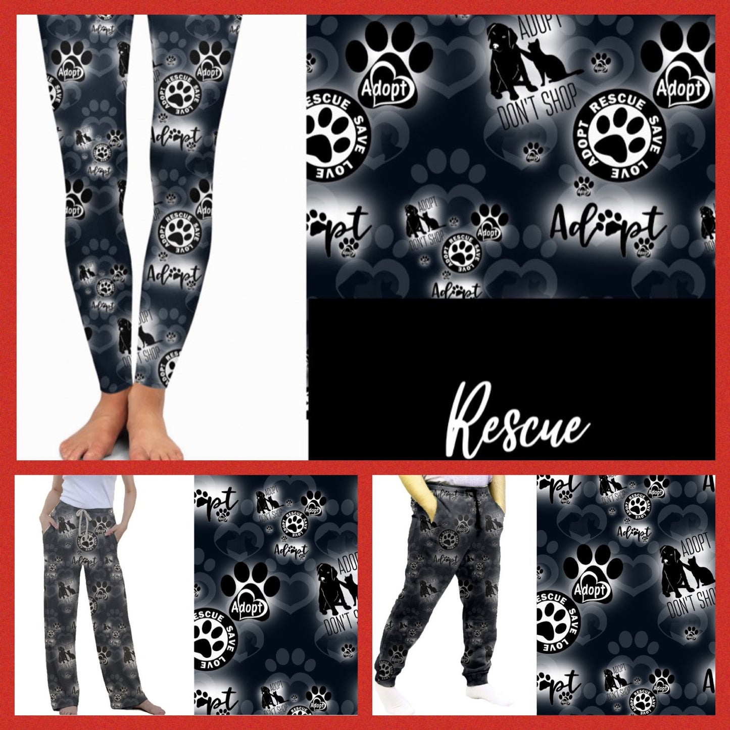 Rescue Leggings, Capris, Lounge Pants and Joggers