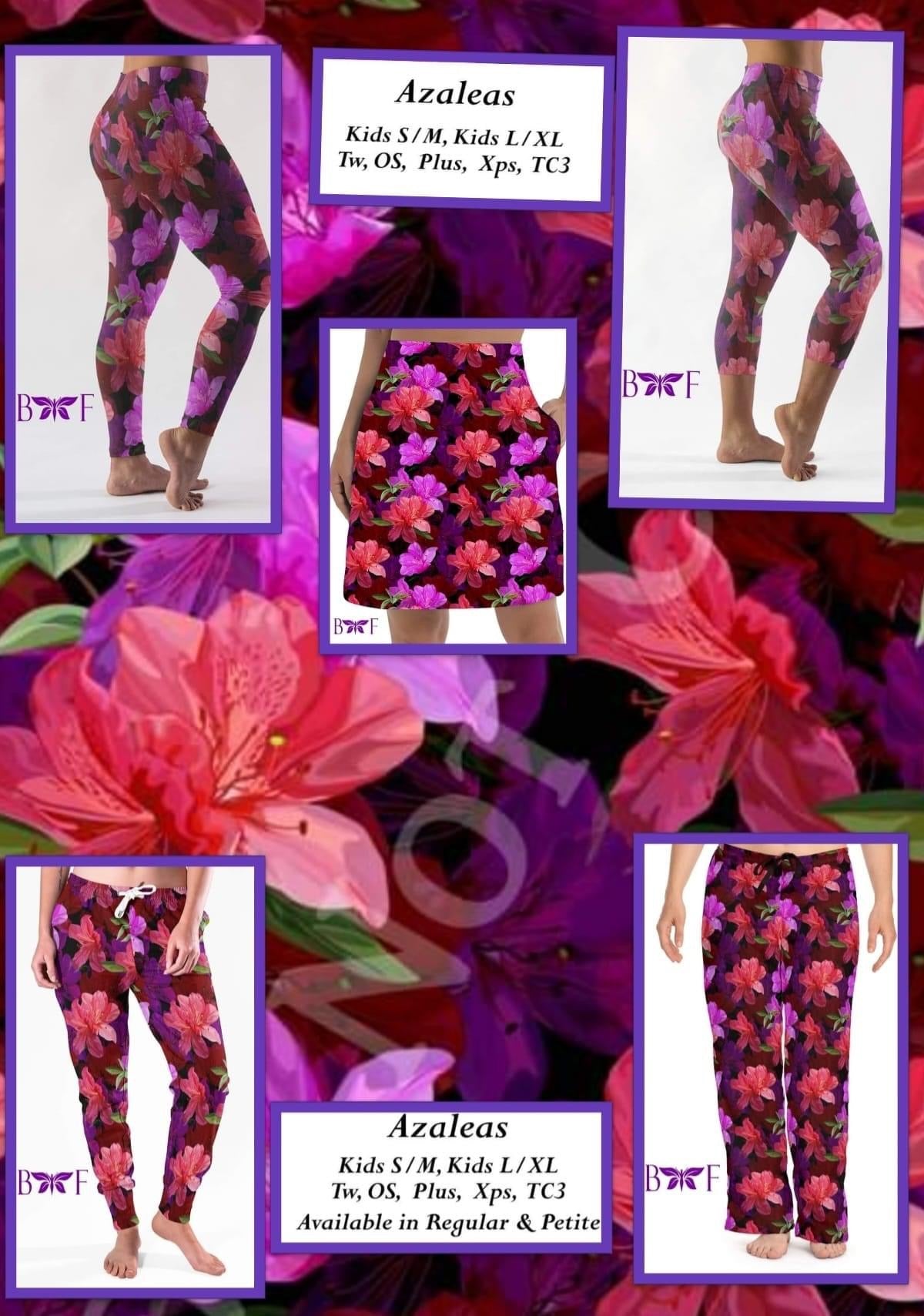 Azaleas- Capris and Full Length Joggers with pockets