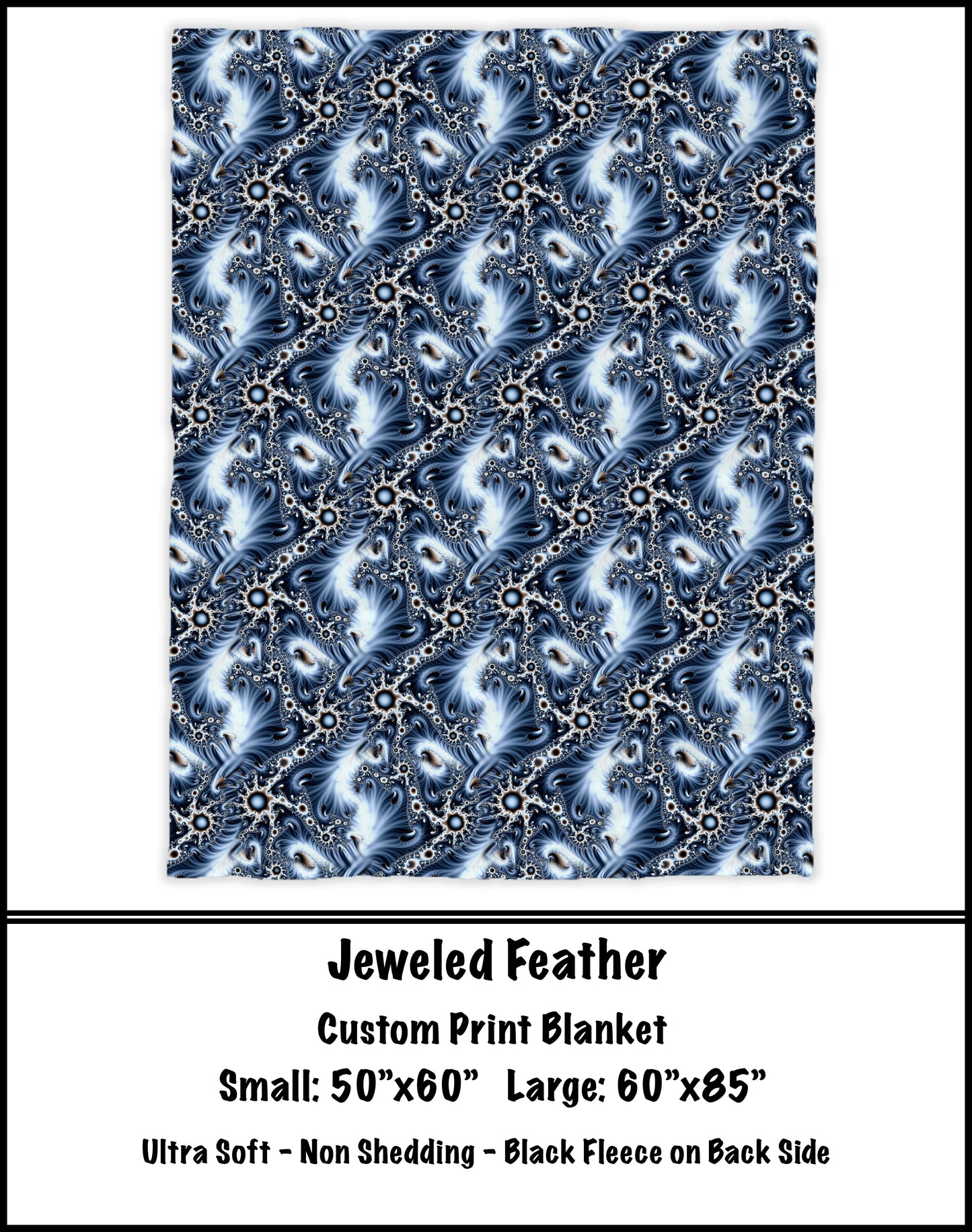 BG68 - Jeweled Feather - Preorder Closes 3/23 ETA: 8-10 weeks