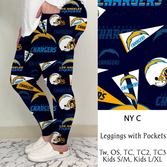 LA C Football Leggings/Capri/Joggers | Run ends 8/16 | ETA Late September