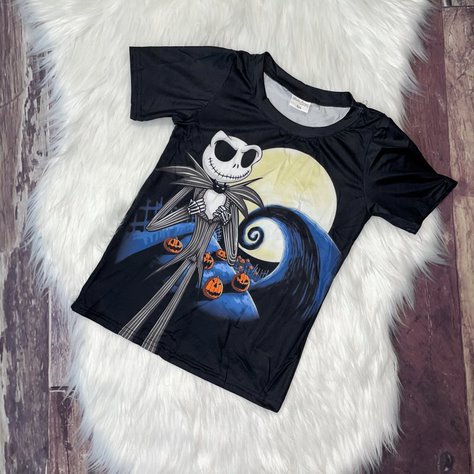 Halloween Skeleton Print Raglan