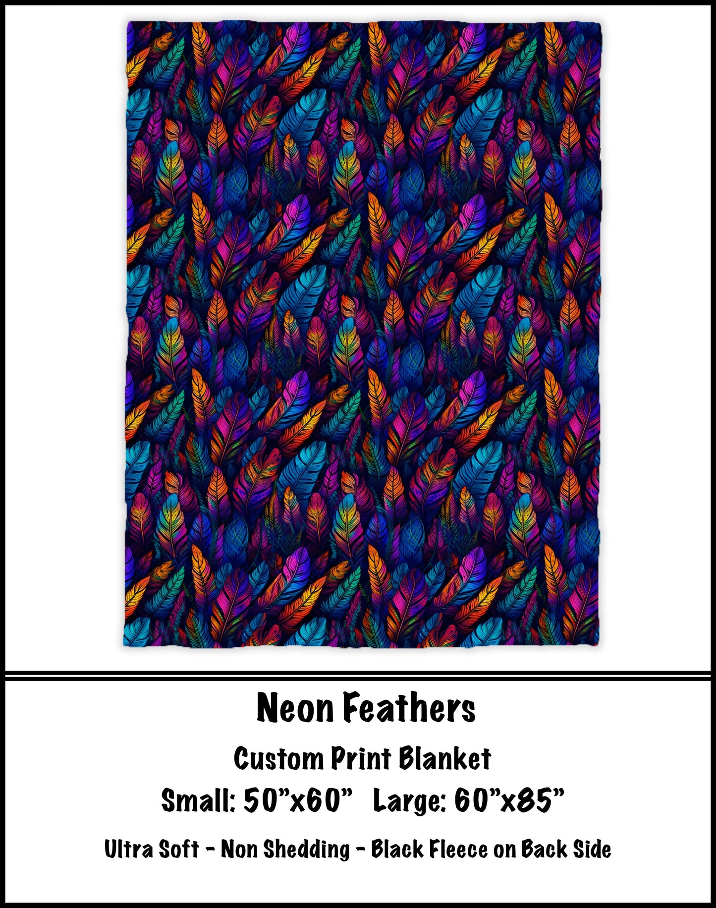 BG68 - Neon Feathers - Preorder Closes 3/23 ETA: 8-10 weeks