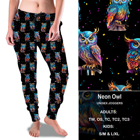 NEON OWL - Full & Capri Joggers Preorder Closes 7/31