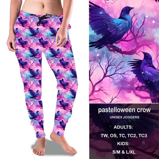 PASTELLOWEEN CROW - Full & Capri Joggers Preorder Closes 7/31