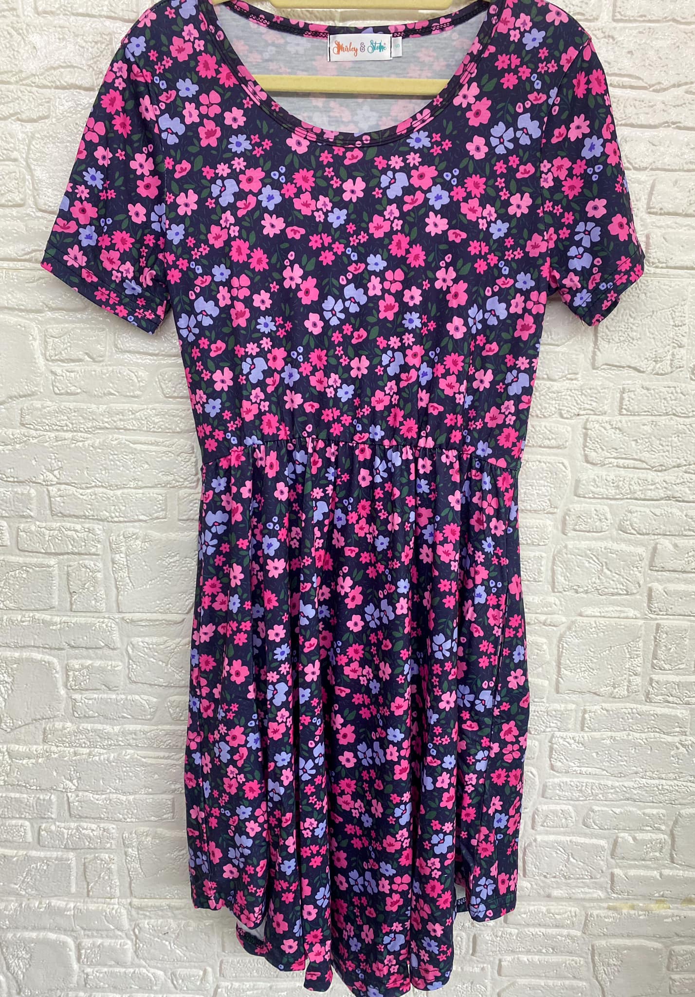 SS Pink Ditzy Darling Dress PreOrder Closes 6/14 eta 4-6 weeks