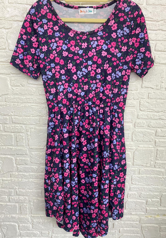 SS Pink Ditzy Darling Dress PreOrder Closes 6/14 eta 4-6 weeks