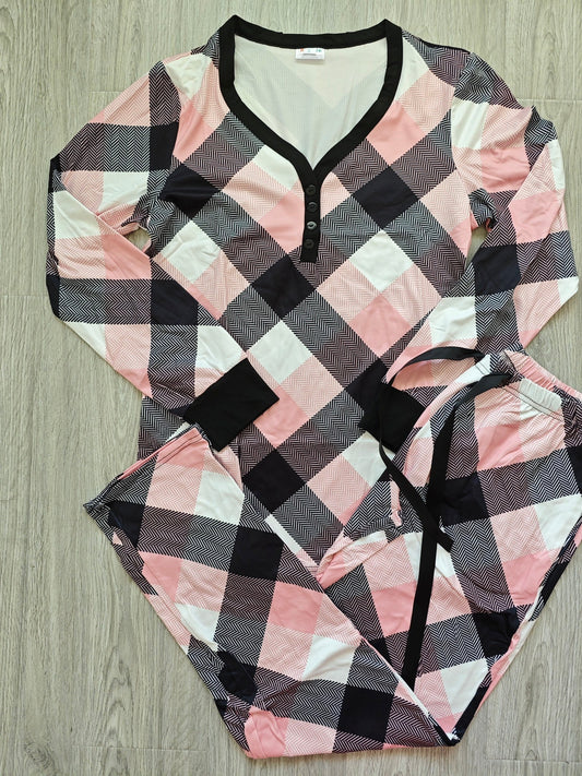 Plaid Holiday PJ Closes 7/25 eta 6 weeks