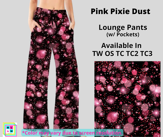 Pink Pixie Dust Full Length Lounge Pants