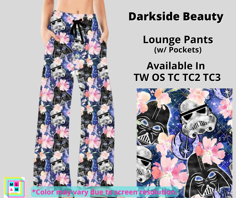 Darkside Beauty Full Length Lounge Pants