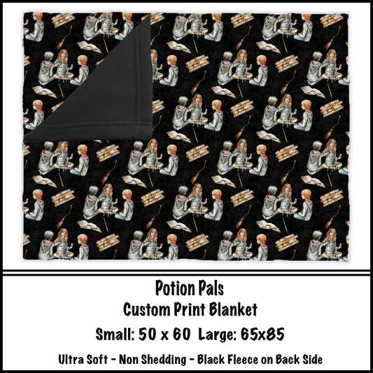 Potion Pals Fleece Blanket - preorder closes 8/7 eta 8-10 weeks