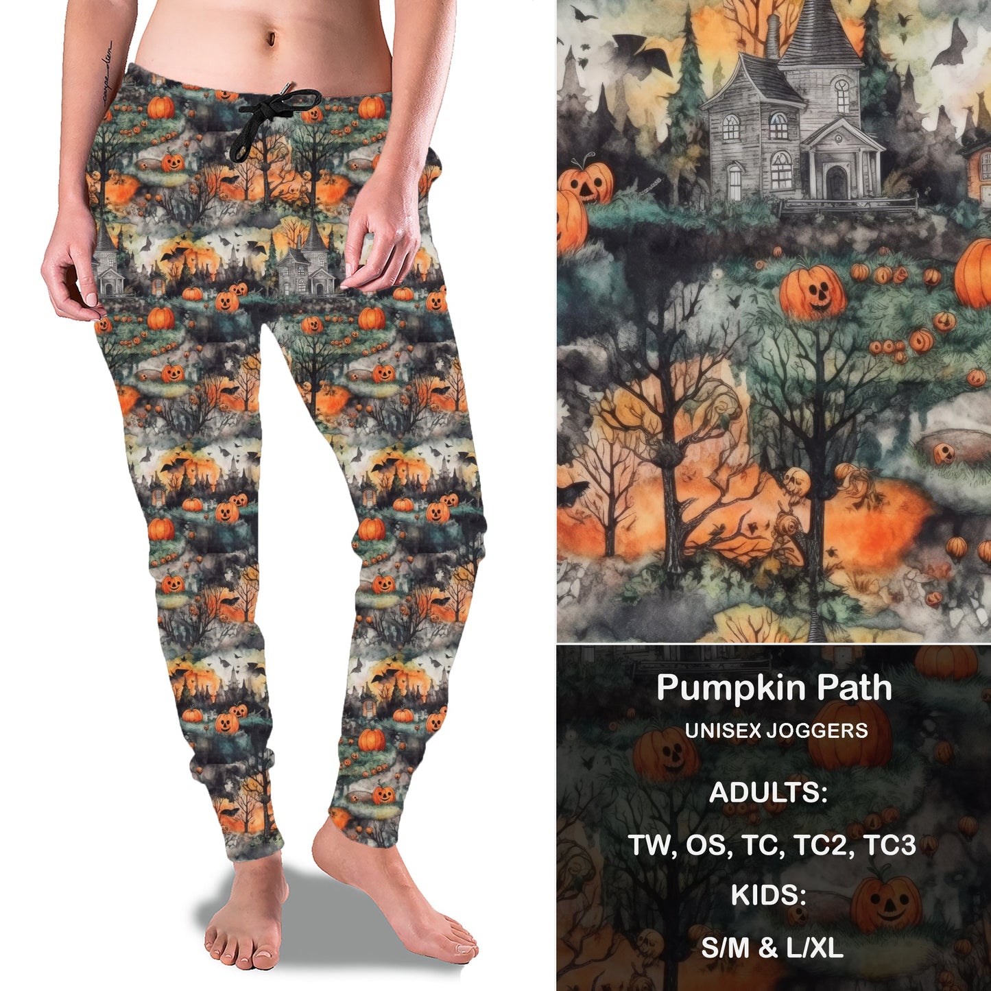 Pumpkin Path Full Joggers Preorder Closes 7/31 eta September