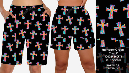 RAINBOW CROSSES - Jogger Shorts Preorder Closes  7/28