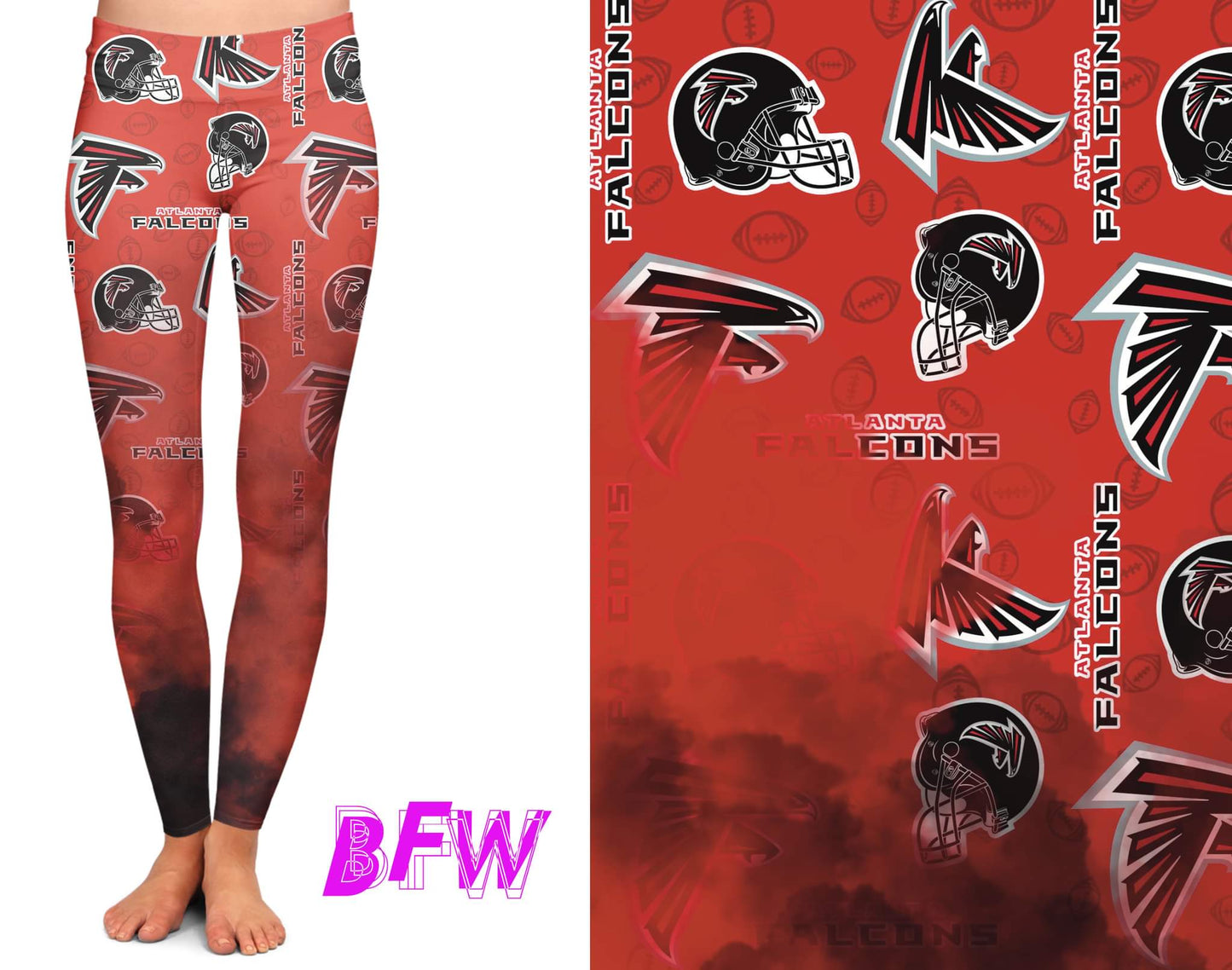 Atlanta Football Leggings with pockets