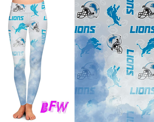 Detroit Football Leggings