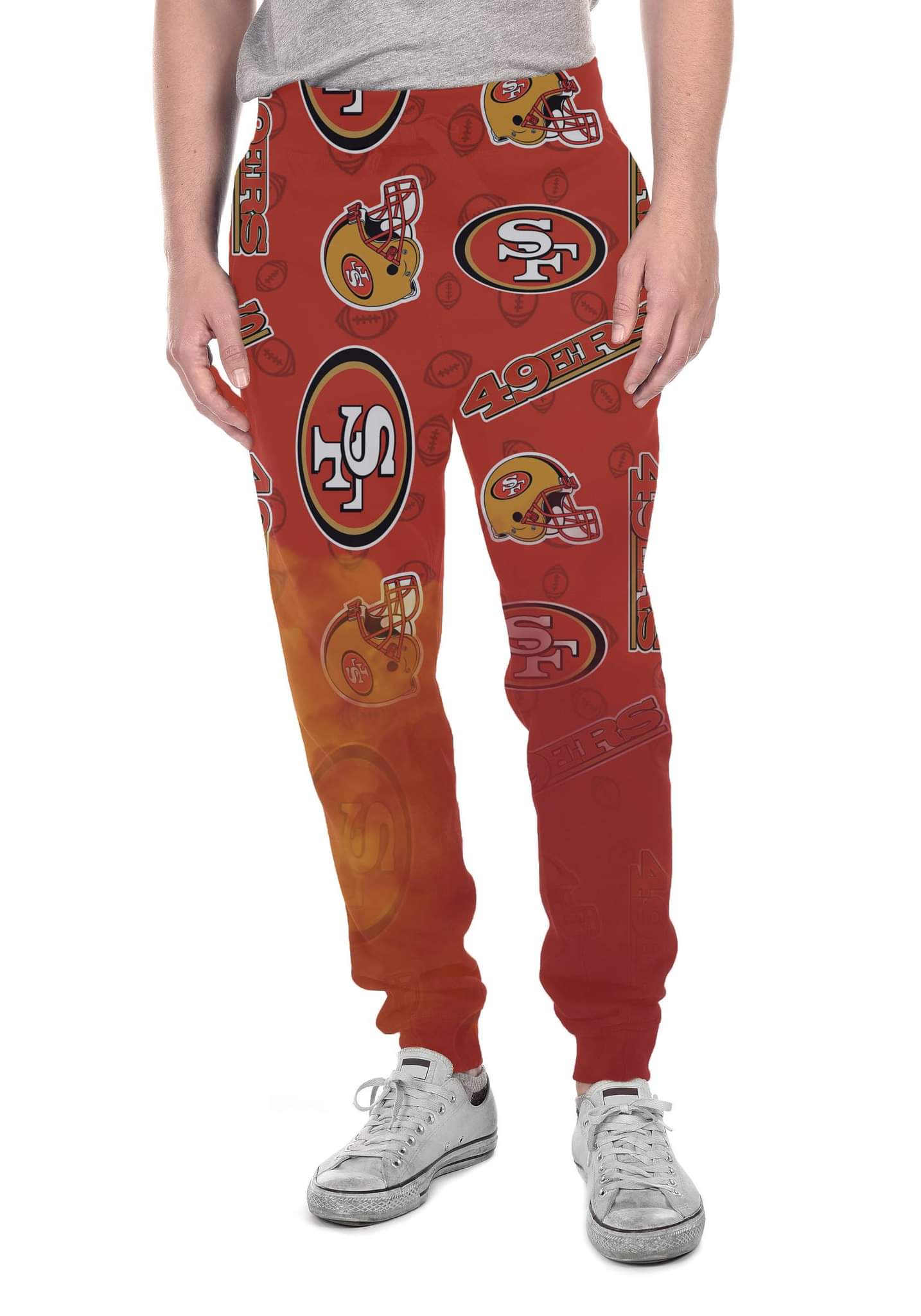 San Fransico Football leggings and Unisex Joggers smoke print