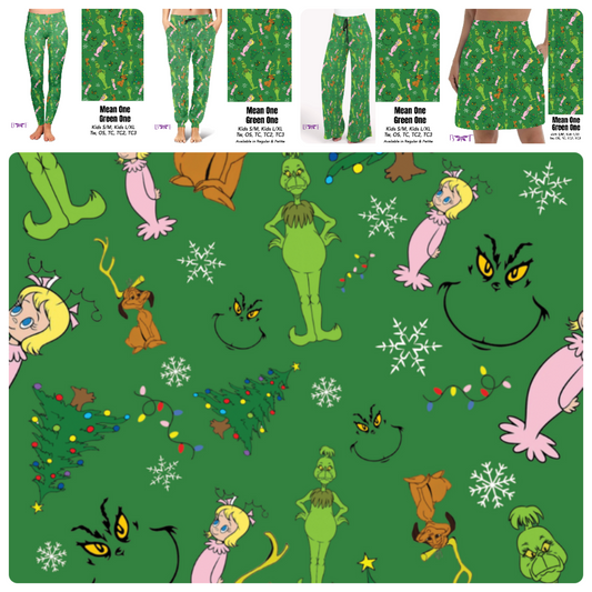 Mean One Green One leggings with pockets