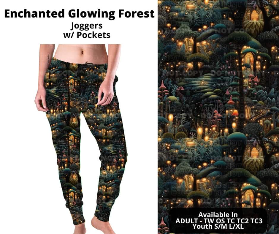 Enchanted Glowing Forest Joggers