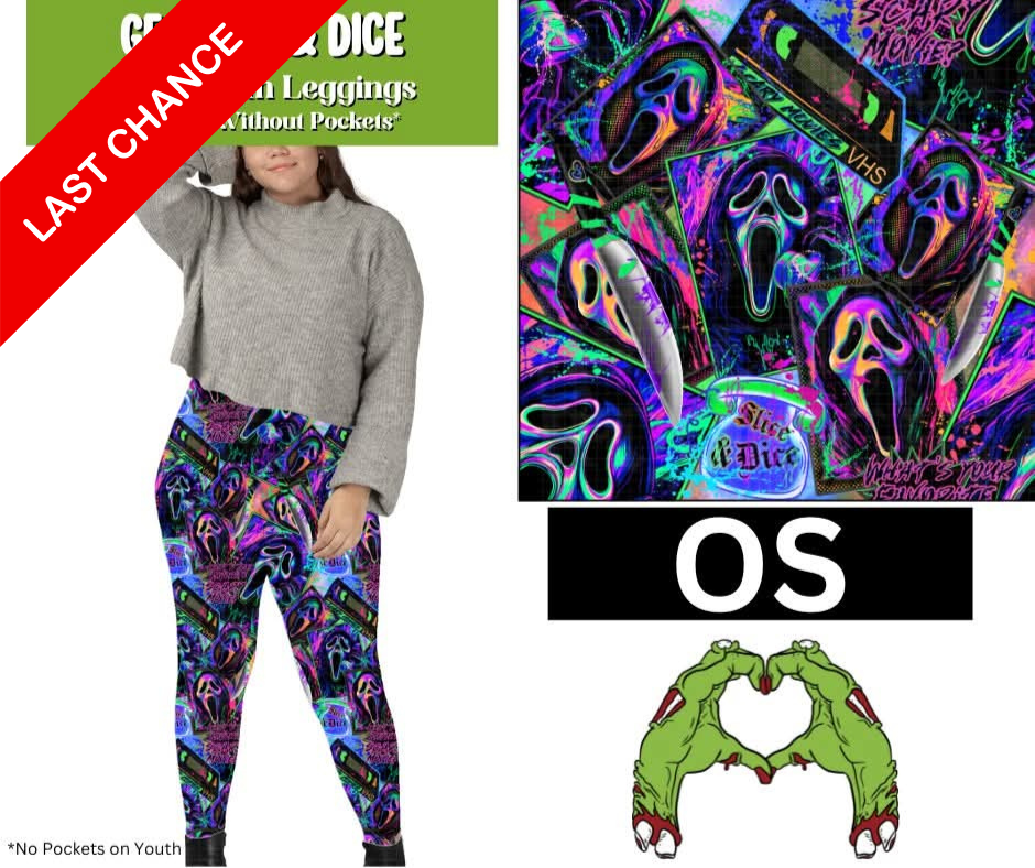 GF Slice & Dice Full Length Leggings w/ Pockets