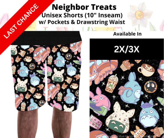 Neighbor Treats Unisex Shorts