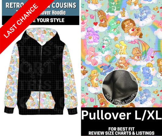 Retro Bears & Cousins Pullover Hoodie