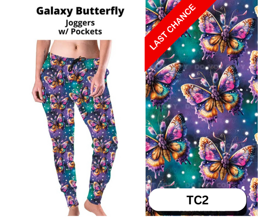 Galaxy Butterfly Joggers