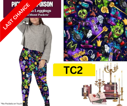 Pick Your Poison Full Length Leggings w/ Pockets