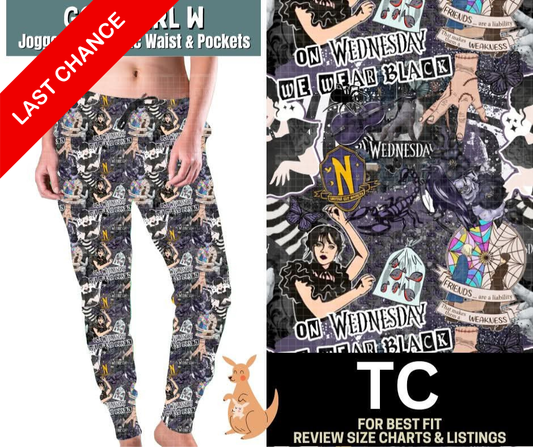 Goth Girl W Joggers